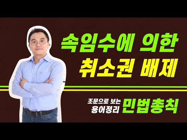 제한능력자 속임수에 의한 취소권 배제 민법 제17조 조문으로 개념을 한번에