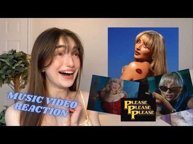 SONGWRITER REACTS TO ~ PLEASE PLEASE PLEASE ~ BY SABRINA CARPENTER!! | Plus music video reaction!!