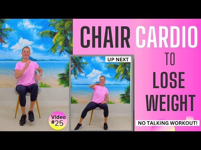 20 minute CHAIR WORKOUT for FAT LOSS and Improved Health Benefits