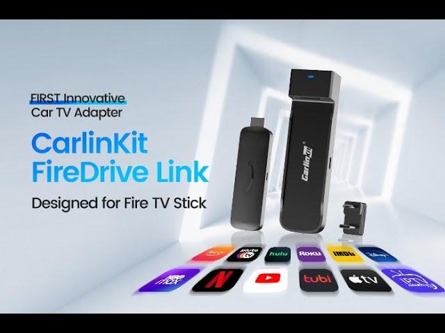 Tutorial: What is and How to use CarlinKit FireDrive Link CarPlay adapter - Adding Fire TV to car