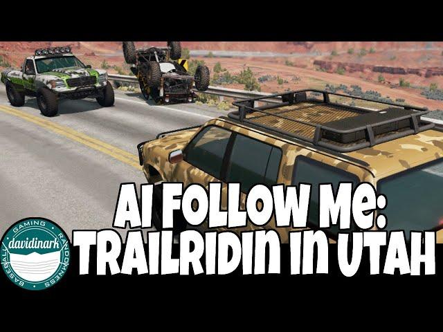 BeamNG Drive - Hittin the Trails with AI Follow Me