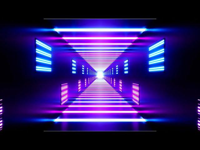 NEON VJ LOOP Party Lights Background Effects ️ Strobe DJ Flashing Disco Lights COMPILATION 10 Hr ️