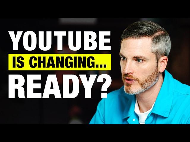 YouTube is changing... let's talk about it.