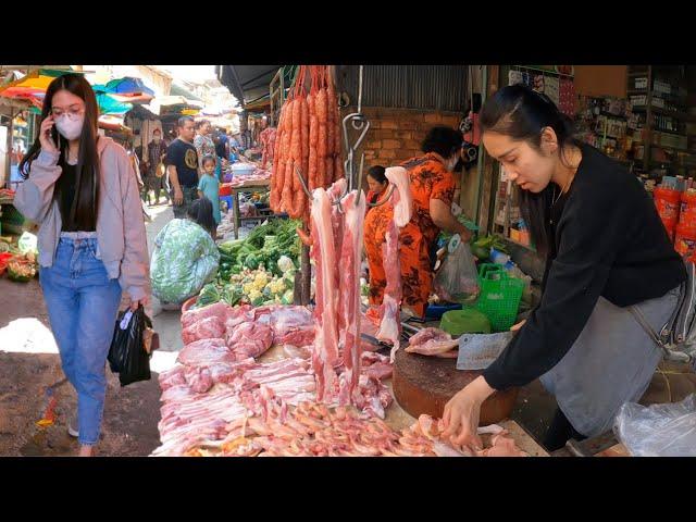 Best Cambodian Market Tour, Walking tour street food in Phnom Penh city 2023