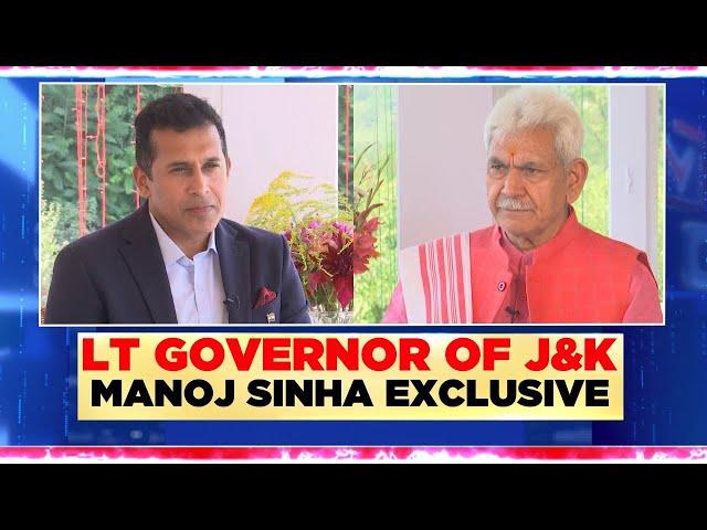 Jammu Kashmir Lieutenant Governor Manoj Sinha Exclusive Interview | Jammu Kashmir News | News18