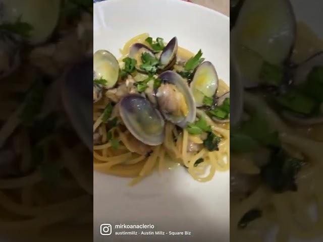 #spaghetti con le #vongole #spaghettiallevongole #cucinaresano #mangiarebene