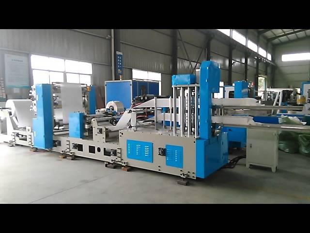 Two Decks Double Output Automatic Napkin Tissue Making Machine