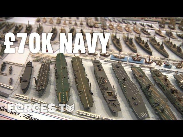 The Model Navy Collection That's Worth £70k • LONDON MODEL ENGINEERING EXHIBITION | Forces TV