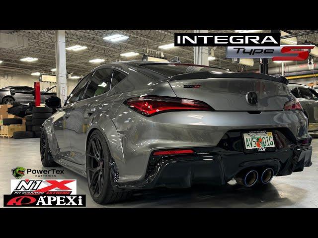 2024 Acura Integra Type-S // A'PEXi N1-X Catback Valved Exhaust | PowerTex Lithium Battery (E6)