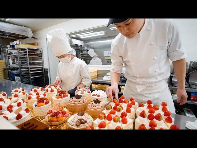 A sweet store that makes up to 5000 whole cakes a day is amazing!