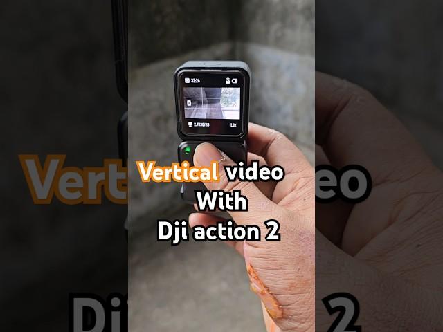 DJI action 2 tips and tricks, hidden feature, best action camera for motovlog #dji #tricks #motovlog