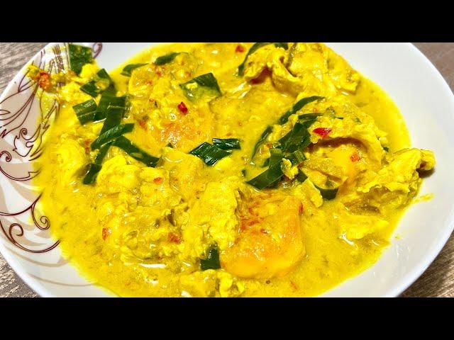 TELUR MASAK LEMAK CILI PADI PEDAS DAN SEDAP