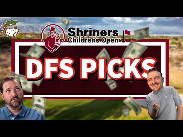 Shriners Children's Open 2022 DFS Picks and Lineup Tips!