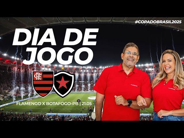  AO VIVO: FLAMENGO x BOTAFOGO-PB | PRÉ-JOGO + NARRAÇÃO | COPA DO BRASIL (21/05/25)