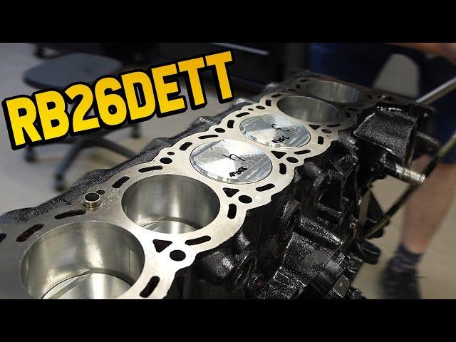 The RB26 Engine-Build | ASMR | Part 1l Subi-Performance