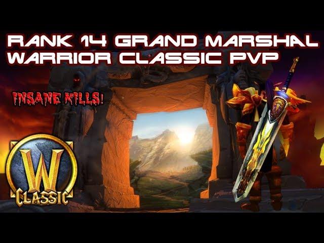 Rank 14 Grand Marshal Arms Warrior Vanilla/Classic WoW