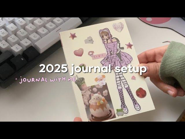 journal setup 2025  (journal with me)