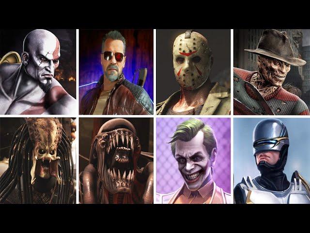 MORTAL KOMBAT All Guest Character Endings (MK9, MK10, MK11)