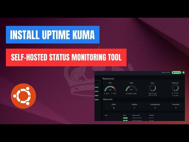 Install Uptime Kuma on Ubuntu with Docker | Best Server Monitoring Tool