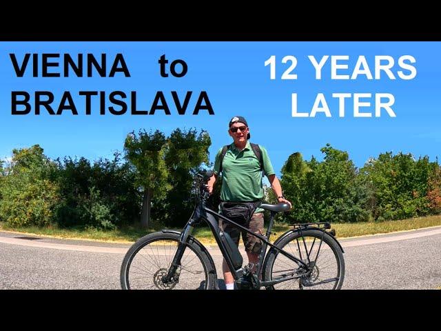 RELIVING MY HARDEST EVER HIKE.  I cycle and walk between Vienna & Bratislava.