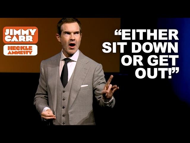 Jimmy Deals With Audience Member Causing Trouble | Jimmy Carr Vs Hecklers | Jimmy Carr