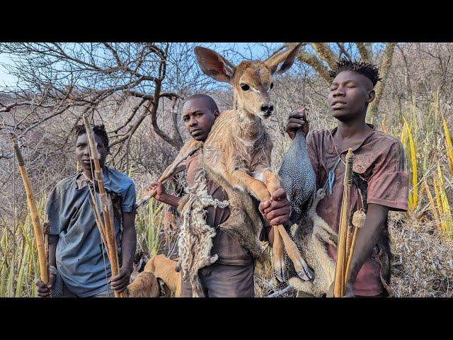 Hadzabe Tribe | See How Hadzabe Catch And Eat Their Food