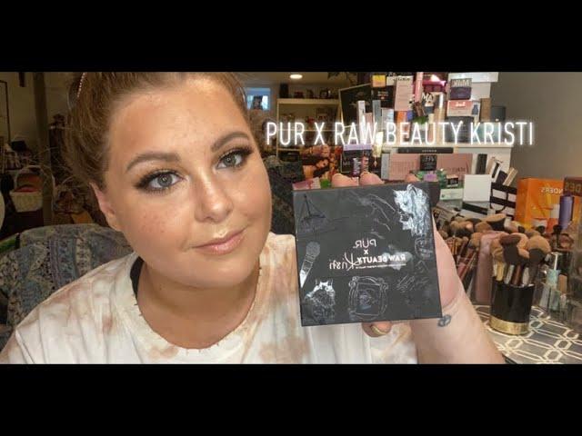 PUR x RAW BEAUTY KRISTI pallete review