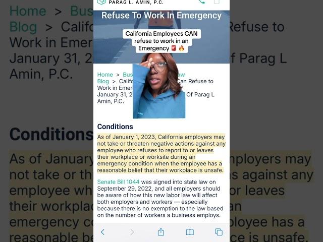 It’s important to know your workplace rights #lafire #palisadesfire #employeerights