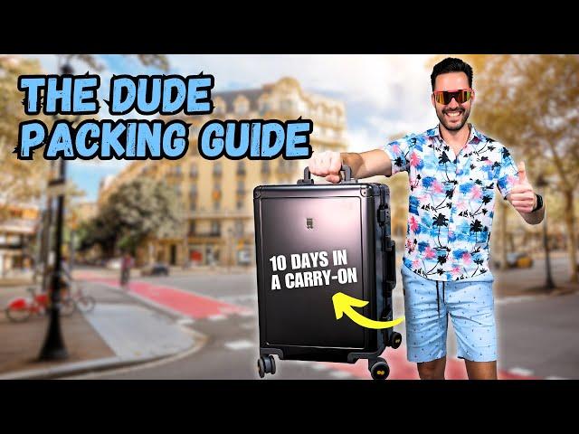 The Ultimate Carry-On Bag Packing Guide for Men (all seasons)