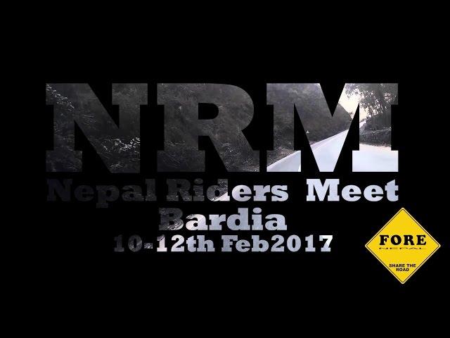 Attending FORE's Nepal Riders Meet, Bardia. 10-12 Feb 2017