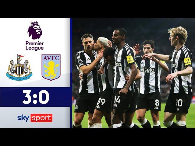 Isak und die Magpies weiter in Topform! | Newcastle United - Aston Villa | Highlights Premier League