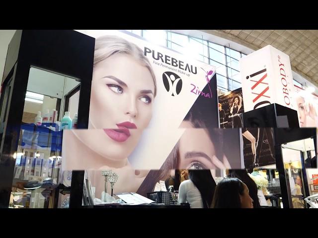 PUREBEAU and LUXUSLASHES  - Belgrade Beauty Show 13.&14. 10.2018 Dodir Pariza- ZIRNA and Partners