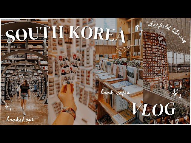 Exploring South Korea, bookshops, starfield library + book cafes   Wanderlust Episode 8