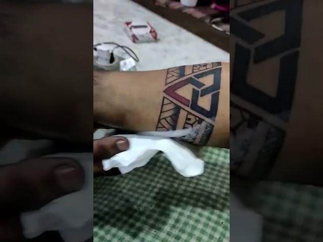 #tattoo band tattoo in hand  #video #viral ##reels