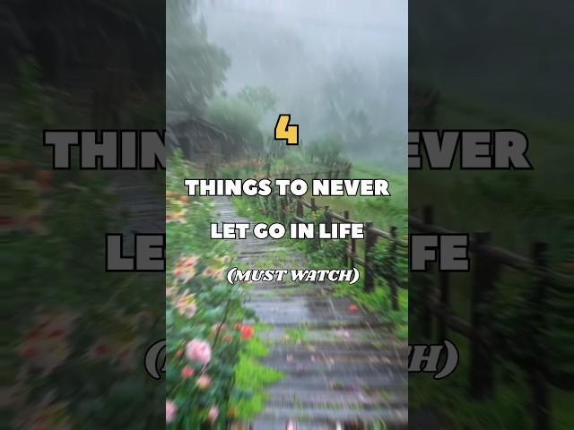4 things to never let go in life. #muslimcontent #islamicstatus #shorts #muslimmunnafmediashort