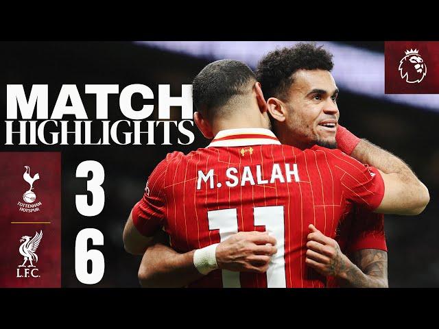 Highlights: Tottenham 3-6 Liverpool | Salah & Diaz double as Reds ensure Christmas number one