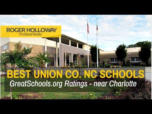 Best Schools in Union County NC south of Charlotte