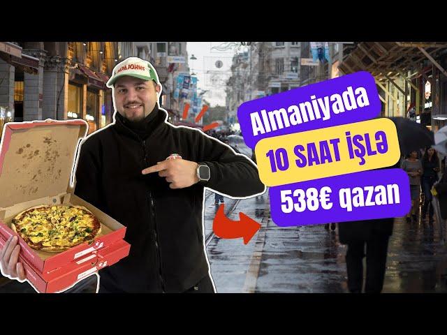 HƏFTƏDƏ BİR GÜN İŞLƏ 538€ QAZAN | Minijob nedir? | Minijob Almanya | Xaricde is imkanlari ve yasamaq