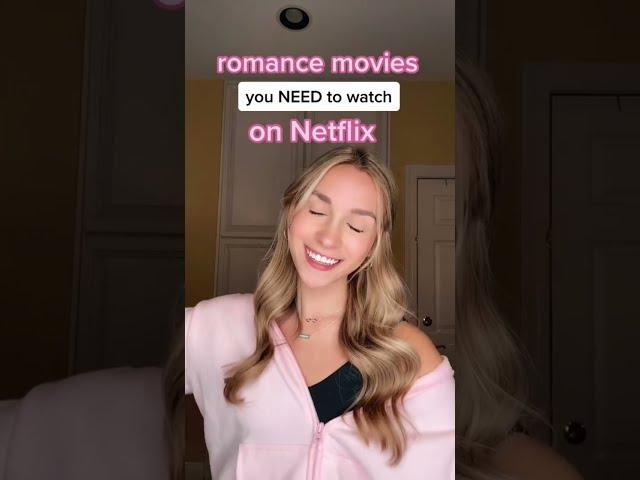 BEST romance movies on Netflix! #shorts