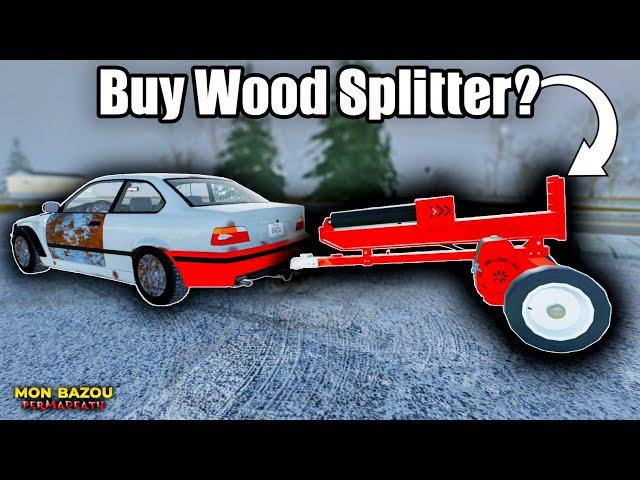 I Finally Bought The Wood Splitter to Make Firewood! | Mon Bazou (Hard Mode + Permadeath)