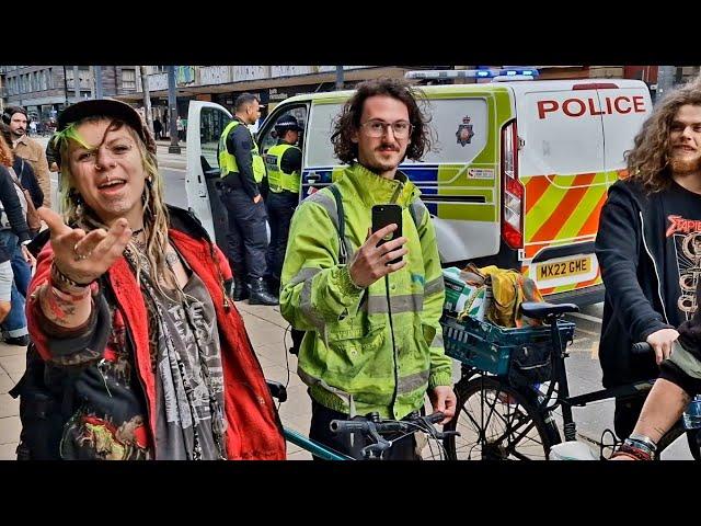 Antifa Crusties Attack Me Whilst Others Get Arrested