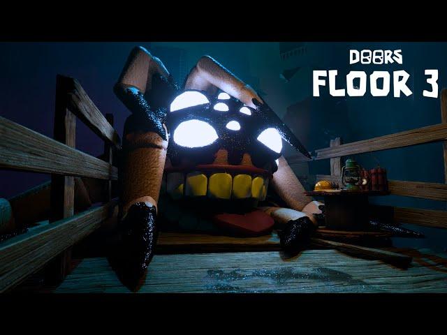 DOORS FLOOR 3 Update - I Found GRUMBLE KING [Gameplay 11]