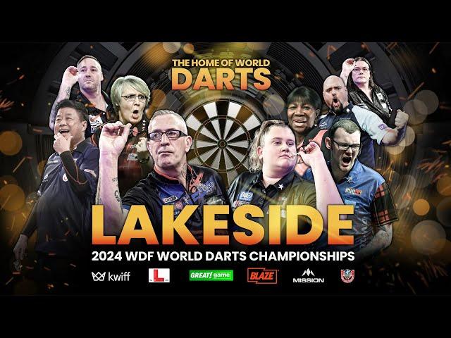  LIVE: 2024 WDF Lakeside World Darts Championship • Semi Finals