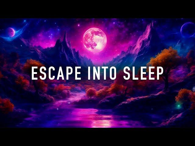 Guided Sleep Meditation - Escape Into Sleep  1 Hour  | Calm, Peaceful, Relax [20 minutes spoken]