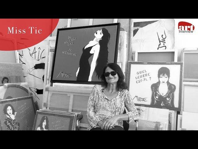 MISS TIC - Rencontre avec une icône de l’art urbain - ART Interview