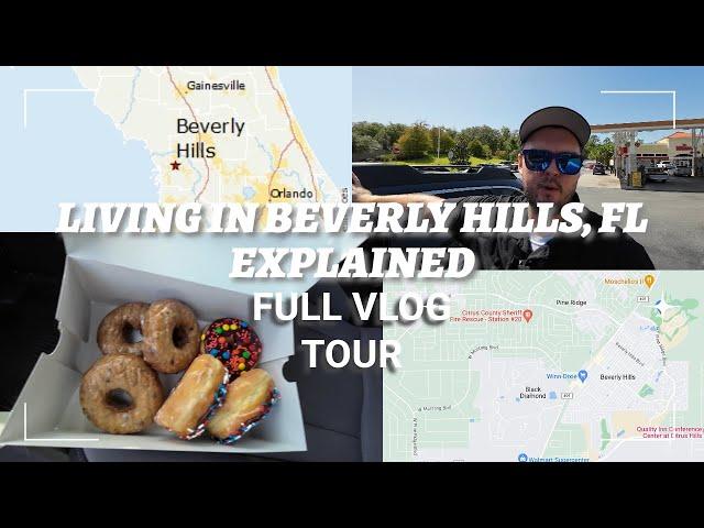 Living In Beverly Hills, FL Explained FULL VLOG TOUR - Moving To Citrus County Florida