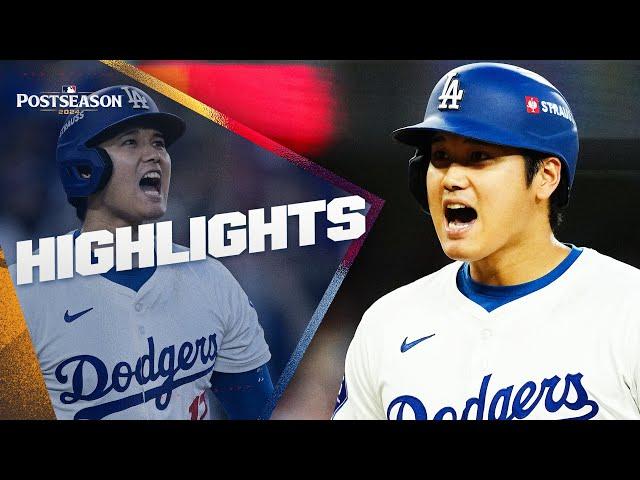 Shohei Ohtani highlights from his FIRST POSTSEASON! (2024 World Champion) | 大谷翔平ハイライト