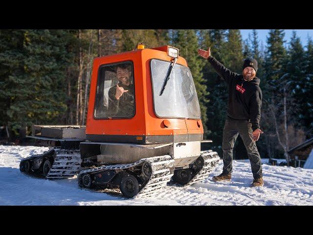 We Found a Rare Snow Cat!