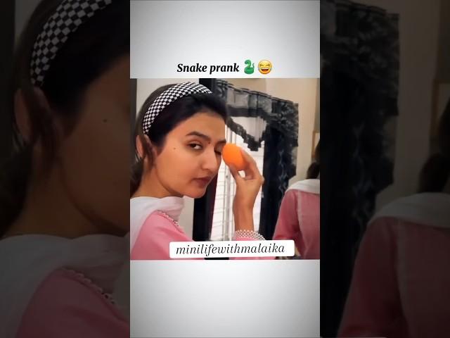 snake  prank#youtube #sistorology #fatimafaisal