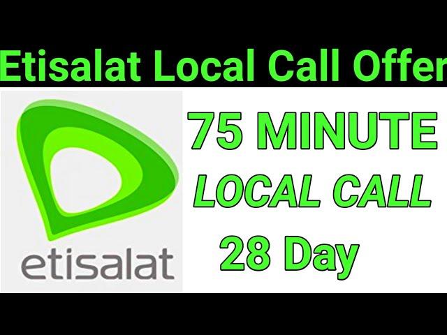 etisalat Local Call Package